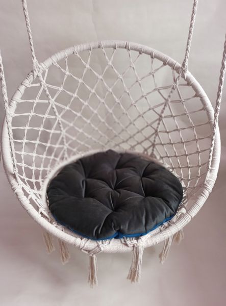 Poduszka huśtawka BocianieGniazdo granat dom ogród zdjęcie 3