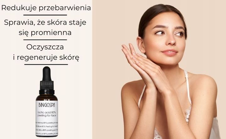 BARDZO MOCNY PEELING KWASOWY DO TWARZY 30 ml BINGOSPA zdjęcie 4