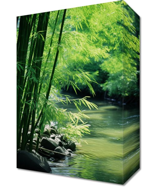 Obraz 20x30cm Spokój Bambusów zdjęcie 1