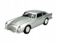 WELLY 1964 ASTON MARTIN DB5 SREBRNY 1:24 NOWY METALOWY MODEL 24101