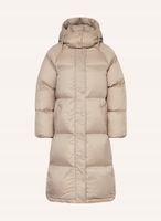 Gant Płaszcz Pikowany Z Odpinanym Kapturem beige