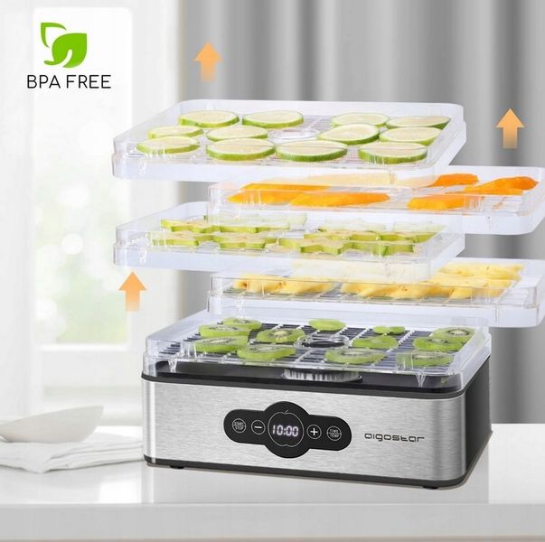 SUSZARKA DO GRZYBÓW WARZYW OWOCÓW ZIÓŁ TIMER 5 SIT zdjęcie 3