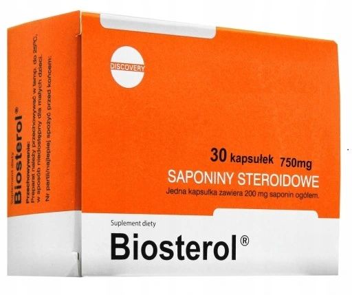 Megabol Biosterol 30 kapsułek + Testosterol 250 30 kapsułek zdjęcie 4