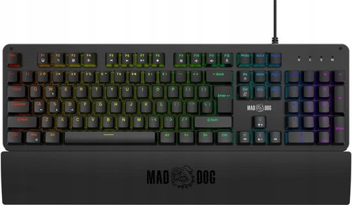 Klawiatura MAD DOG GK600 Outemu Red Czarny na Arena.pl