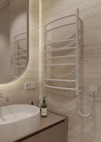 ELNA Grzejnik łazienkowy elektryczny energooszczędny Ladder 8 White