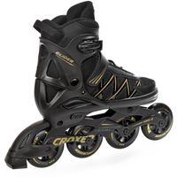 Rolki Regulowane Croxer Glider Gold 39-42 Abec-9 Alu