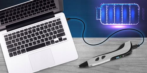 DŁUGOPIS 3D DLA DZIECI WERSJA PRO DRUKARKA MAGICZNY 3D + WKŁADY 160 METRÓW na Arena.pl