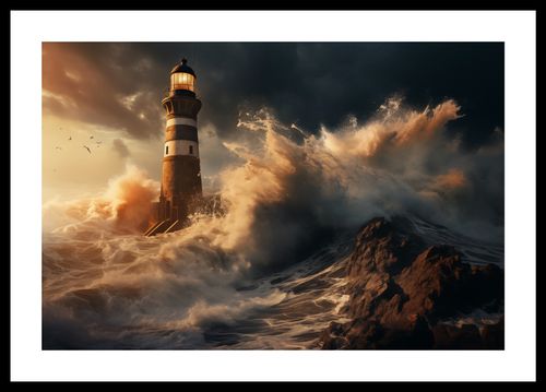 Plakat 45x30cm Bezlitosna Odyseja na Arena.pl