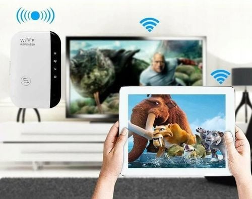 Wzmacniacz sygnału Wi-FI Mocny Repeater Access Point Router 300 Mb/s 2.4GHz na Arena.pl