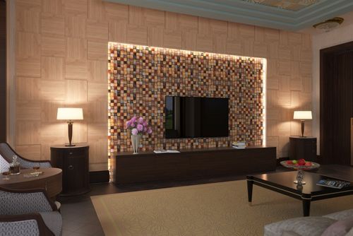 Panele Ścienne 3D PCV CIEMNE Drewno FAMED BAR na Arena.pl