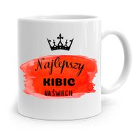 Dla Kibcia Kibola Fana Kubek Najlepszy Kibic Z Nadrukiem Ze Zdjęciem