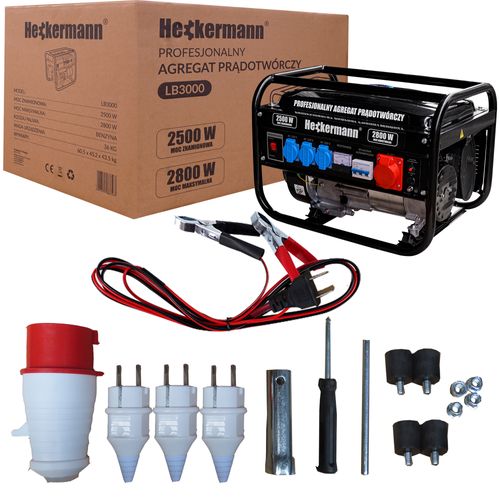 AGREGAT PRĄDOTWÓRCZY GENERATOR PRĄDU 2.8kW 220V na Arena.pl