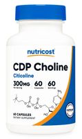 NUTRICOST CDP Choline - Citikoline 300 mg - CDP Cholina - (60 kaps.)