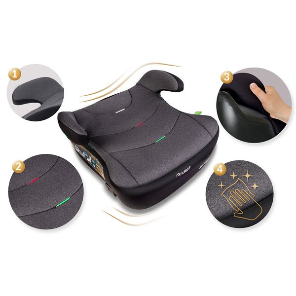 Fotelik samochodowy, siedzisko Isofix 22 - 36 kg Louis Nukido 710201 zdjęcie 9