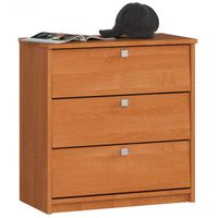 Szafka na buty, schowek, ZORA, mini, 60x31x62 cm, olcha, mat | TYLETEGOTU