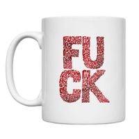 KUBEK "FUCK" Wzór - Klasyczny 330 ml - 36 sztuk