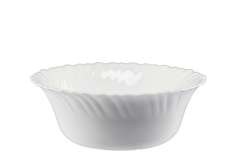 SALATERKA BIANCO 17 CM BIAŁA zdjęcie 1