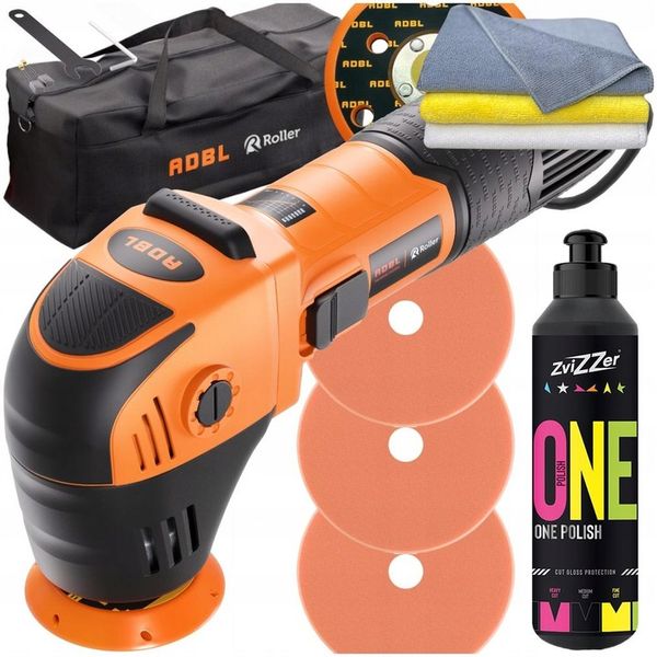 ADBL Roller D12075 Zestaw Maszyna Polerska Pasta Zvizzer Polerka Lakieru zdjęcie 1