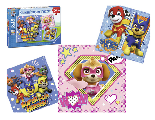 Ravensburger Psi Patrol 3x49 elementów na Arena.pl