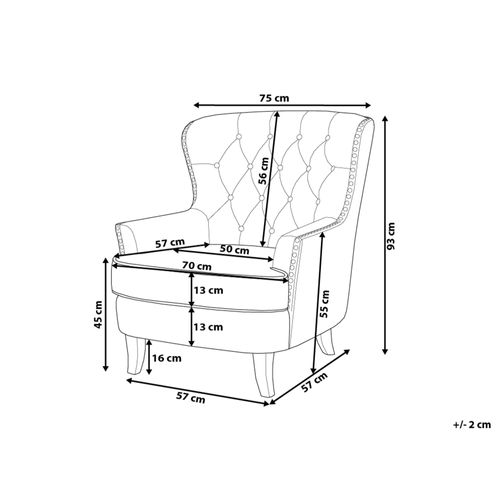 Fotel jasnoszary VIBORG II na Arena.pl