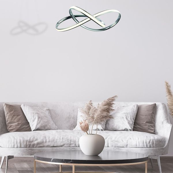LAMPA WISZĄCA CAPPIO CHROME 36W LED zdjęcie 5