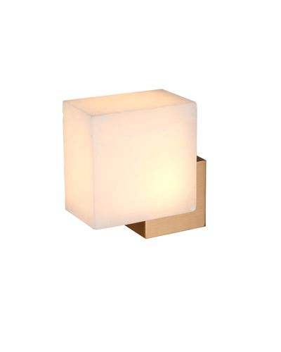 Lampa ścienna CUBO LED złota 18 cm na Arena.pl