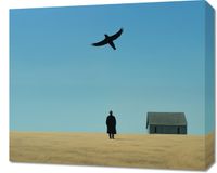 Obraz 60x50cm Samotny i Wolny