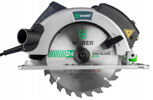 PIŁA TARCZOWA PRZECINARKA PILARKA RĘCZNA DO DREWNA Z LASEREM 2400 W na Arena.pl