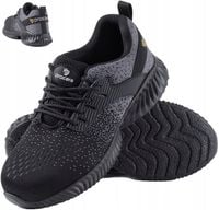 Sportowe PÓŁBUTY ROBOCZE S1 buty robocze z NOSKIEM Lekkie Przewiewne