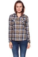 KOSZULA WRANGLER CHECK SHIRT DUSTY OLIVE W5240LU45 S