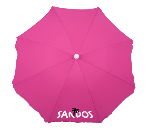 Parasol plażówy + kotwa - różowy na Arena.pl