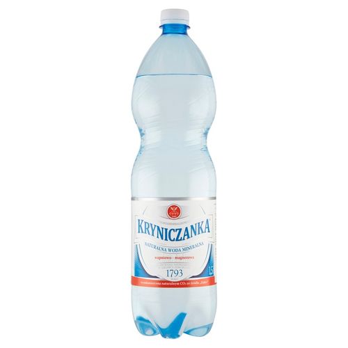 Kryniczanka woda mineralna wysokozmineralizowana wysokonasycona 1,5 l x 18 na Arena.pl