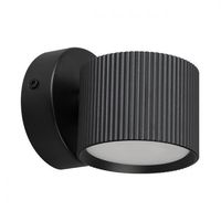 KINKIET 12W CZARNY STAL ALUMINIUM GX53 IP20