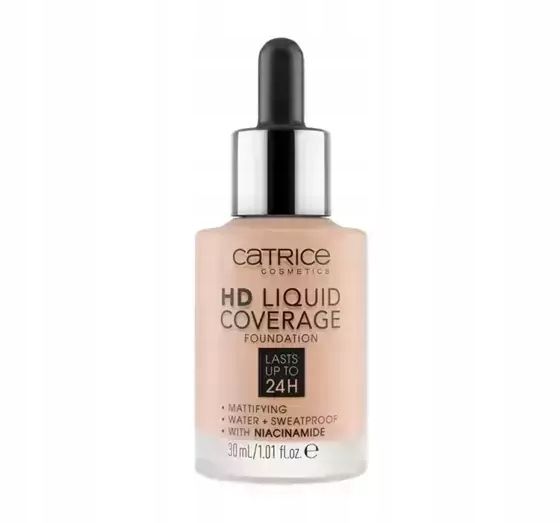 CATRICE HD Liquid Coverage podkład 020 Rose Beige zdjęcie 1
