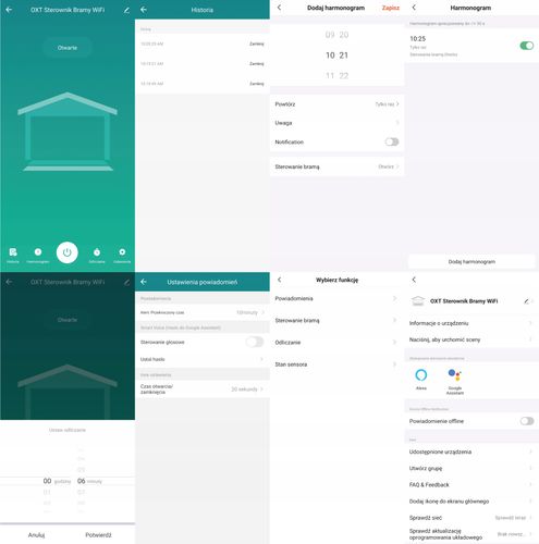 OXT Sterownik Bramy Garażowej WIFI TUYA Inteligentny Mini Moduł Smart Life na Arena.pl
