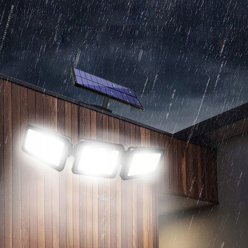 MOCNA LAMPA SOLARNA 171 LED 3w1 CZUJNIK RUCHU ZMIERZCHU OSOBNY PANEL PILOT na Arena.pl