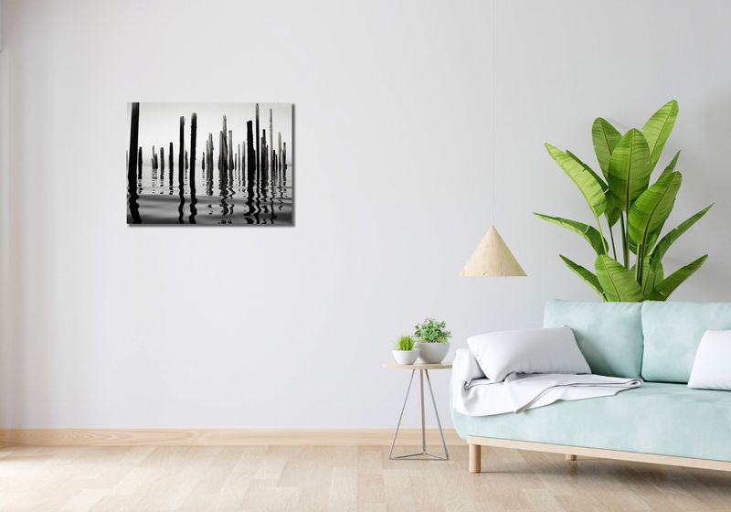 Obraz 70x50cm Refleksje Nad Wodą zdjęcie 2