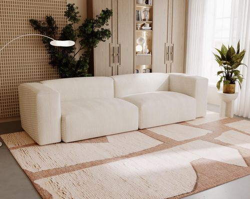 Ekskluzywna Sofa Bali beżowa sztruks na Arena.pl