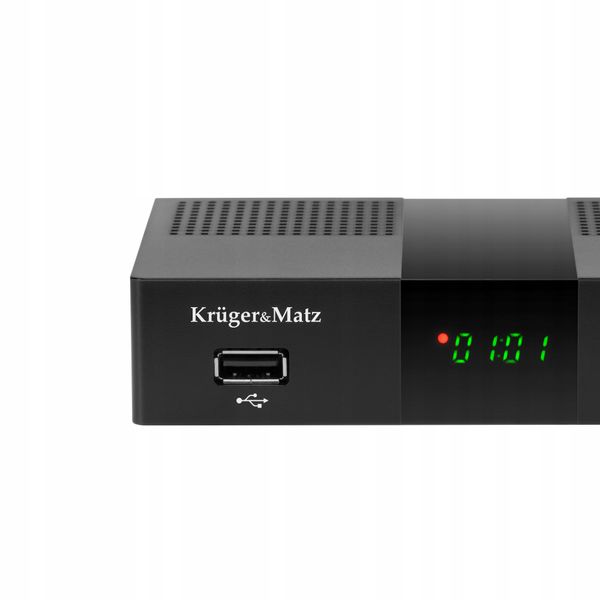 Tuner Dvb-T2 H.265 Hevc Kruger&Matz Hdmi Scart Pvr Epg Usb Dekoder Km0550D zdjęcie 7