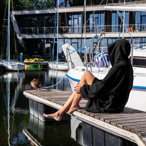 Bluzair - Bluza koc - Czarny zdjęcie 7