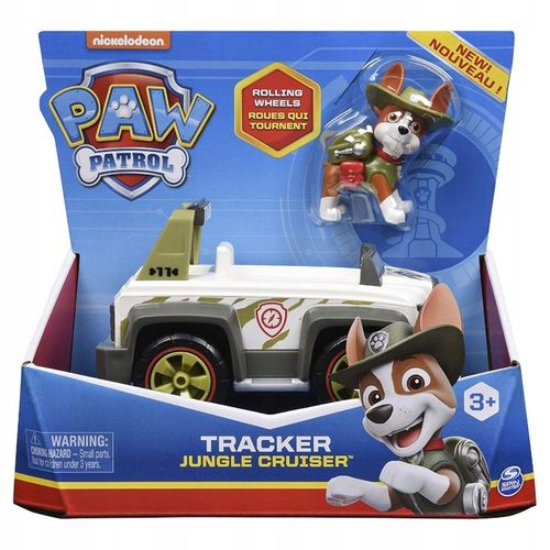 PSI PATROL TRACKER FIGURKA I POJAZD TERENOWY JEEP na Arena.pl