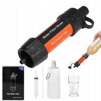 Filtr Turystyczny Do Wody 8000l Rurka Słomka Awaryjny Survival Kemping