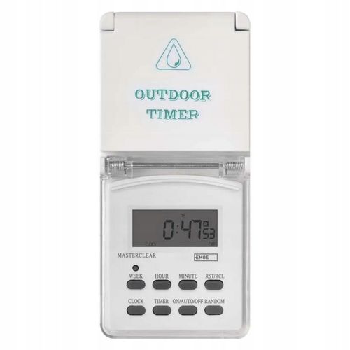 CYFROWY PROGRAMATOR CZASOWY EMOS P5507 IP44 ZEWNĘTRZNY na Arena.pl