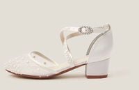 Monsoon Pearly Criss Cross Heels r.34
