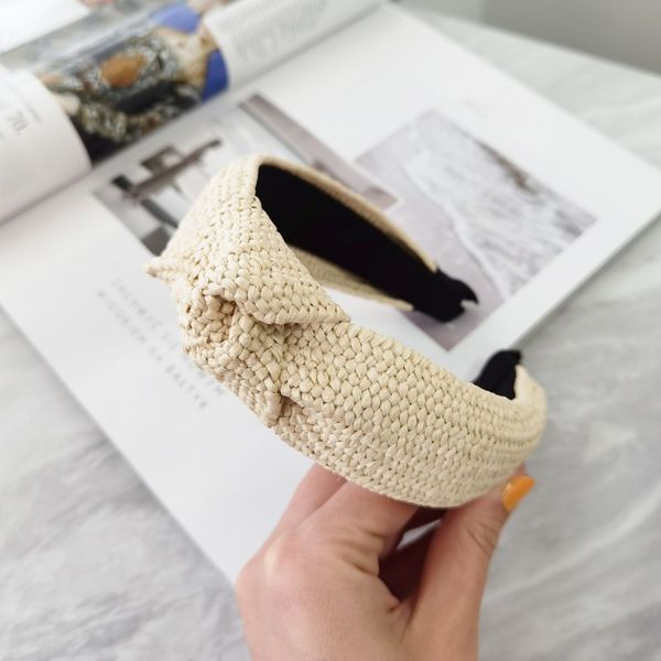 Opaska Turban Wiklinowa Pleciona O286K zdjęcie 2