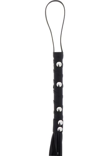 short studded flogger whip black na Arena.pl
