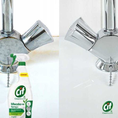 CIF Cleanboost Mleczko W Sprayu Do Czyszczenia 750ml na Arena.pl