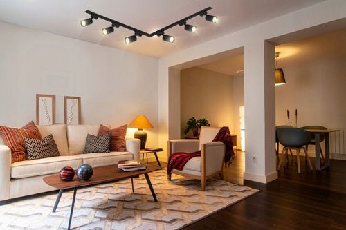 Oświetlenie szynowe 3x Lampa GU10 czarna listwa 1m SZYNOPRZEWÓD reflektor na Arena.pl