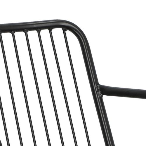 Krzesło Bill Arm Black z poduszką PU na Arena.pl