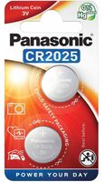 Bateria litowa guzikowa Panasonic CR2025 3V 2 szt.